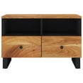 thumbnail image 4 of vidaXL TV Stand 27.6"x13"x18.1" Solid Wood Acacia, 4 of 10