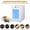 White, variant on Historyli 25L Reptile Incubator for Hatching Eggs, Digital Heating & Cooling Cabinet, 41–140°F, White