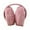 Dark Pink, variant on ievspot Women Winter Earmuffs Thick Plush Ear Protection Adjustable Length Foldable Commuting Outdoor Skiing Headband Earmuffs