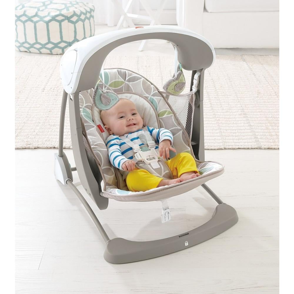 Fisher Price Deluxe Take Along Swing And Seat With 6 Speeds