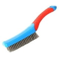 thumbnail image 2 of 2026 Stainless Steel Wire Brush – Heavy-Duty Metal Scrubber for Rust, Paint & Welding Residue on Wood, Brick & Stone (Stainless Steel), 2 of 9