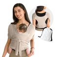 thumbnail image 1 of Baby Wrap Carrier Hassle-free Moisture Wicking And Breathable Infant Sling, 1 of 1