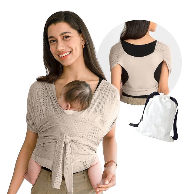 Baby Wrap Carrier Hassle-free Moisture Wicking And Breathable Infant Sling