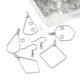 thumbnail image 4 of Kit de pendientes con cierre de palanca Yashi acero inoxidable 304 36 piezas, 4 of 5