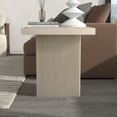thumbnail image 3 of Evelyn&Zoe Modern/Contemporary 22" Wide Alder White Side Table, 3 of 5