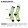 thumbnail image 2 of Fotbe Cute Frog2 Calcetas Largas con Estampado para Hombre y Mujer – Calcetas de Compresión Transpirables y Elásticas, Viajar y Uso Diario Talla 5-11, 2 of 6