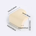 thumbnail image 2 of Soft Babies Proofing Corner Guards & Edge Protectors - Pre-Taped Table Corner Protector, Child Safety Furniture Bumper, Sharp Corner Cushions, 16 Pack, Off-white, 2 of 7