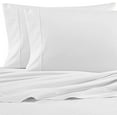 thumbnail image 2 of Nautica - Queen Sheets, Cotton Percale Bedding Set, Crisp & Cool, Stylish Home Decor (Solid White, Queen) Queen Queen, 2 of 6