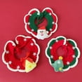 thumbnail image 4 of SPRING PARK Christmas Dog Christmas Series Pattern Puppy Dog Woolen Yarn Collar Charms Elegant Cat Dog Flower Dog Christmas Accessories, 4 of 8