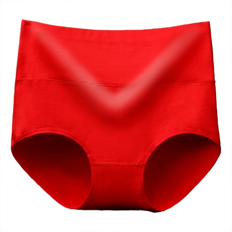 eczipvz Womens Panties Women's High Waisted Cotton Underwear Soft