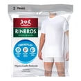 thumbnail image 3 of Playera Rinbros Originales para Hombre, 3 Piezas Blanco Talla G, 3 of 3