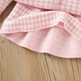 thumbnail image 6 of REDARER Toddler Girls 2PC Set: Plaid Knit Top & Skirt, Fall Casual Dressy Outfit, Kids Sets Clothes, for Size 12-18 Months, 6 of 9