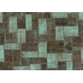 thumbnail image 1 of Ahgly Company Indoor Rectangle Abstract Turquoise Blue Modern Area Rugs, 3' x 5', 1 of 4