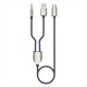 thumbnail image 2 of Cable Auxiliar 2 en 1 Tipo C A 3,5 mm para Coche, Cable de Audio para Auriculares HiFi, Cable de Carga Rápida, Compatible con Sonido Estéreo (5 Unidades), 2 of 6