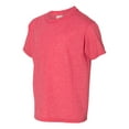 thumbnail image 2 of T-Shirt Jeunesse Softstyle, L, Rouge Chiné, 2 of 3