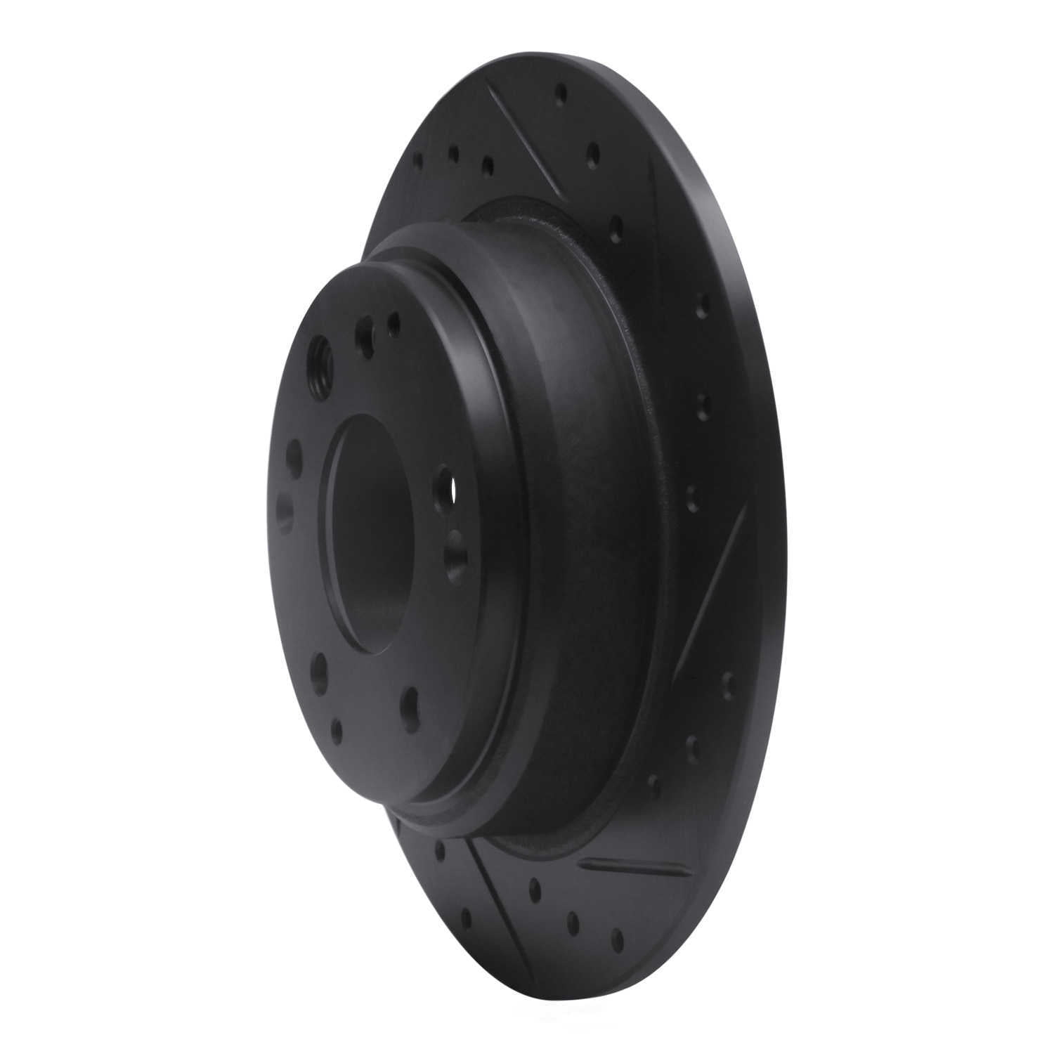 Dynamic Friction Company 633-59041R DFC Brake Rotor - Drilled And Slotted - Black