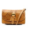 Patricia Nash NEW Brown Women's Map Flap Messenger Cross Body Leather Torri $99