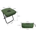 thumbnail image 3 of ZHAOCHENG Taburete de camping portátil plegable con bolsa, color verde, 3 of 5