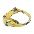 thumbnail image 5 of Unique Bargains 1 Pc Unique Bargains Fashion Pineapple Pattern Hairband for Women Yellow, 5 of 6