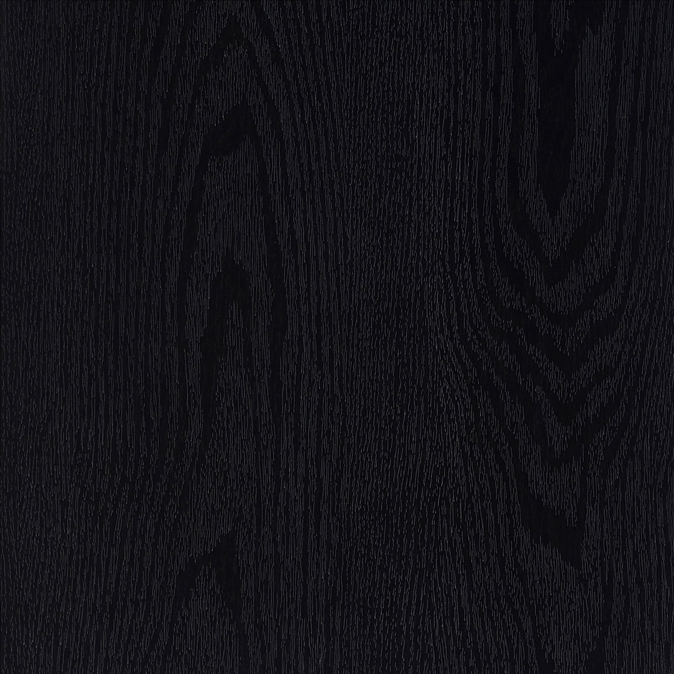 Evelyn&Zoe Modern/Contemporary 47.25" Wide Black Grain Coffee Table