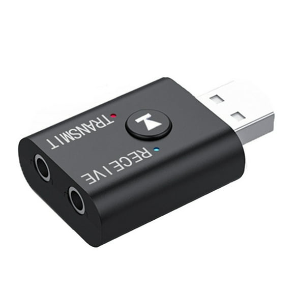 TR6 Bluetooth 5.0 Receiver Transmitter Wireless Audio Adapter for Car, Home Stereo, and More