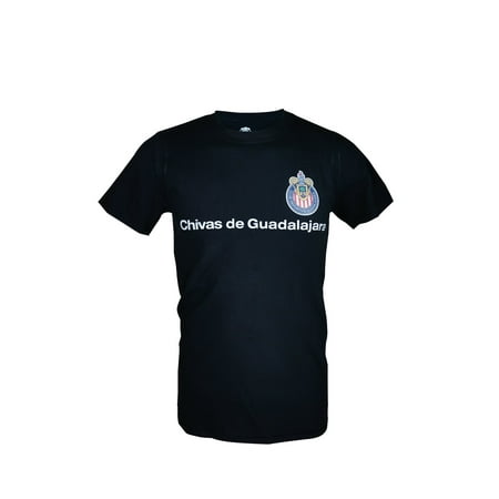 Icon Sports Men Chivas De Guadalajara Officially Licensed Soccer T-Shirt Cotton Tee -05 Small