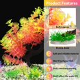 thumbnail image 3 of Set de plantas de acuario artificiales MyLifeUnit para decoración de pecera, 3 of 7