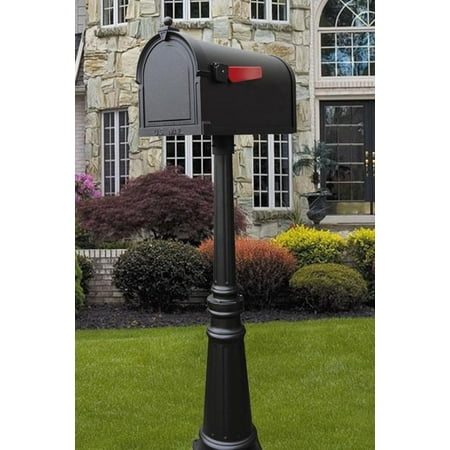 - Special Lite Products Berkshire Curbside Mailbox with Tacoma Mailbox Post Unit