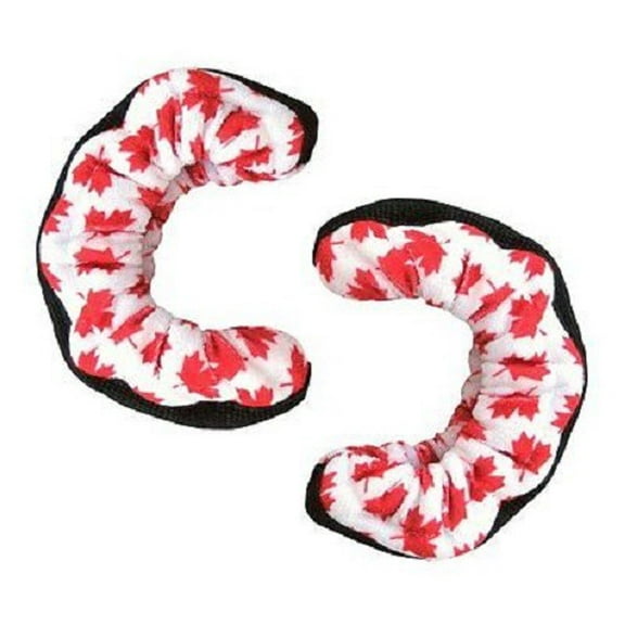 New A&R Ice Hockey Figure Skate TuffTerry Blade Covers Soakers Canada Maple Leaf