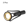 thumbnail image 3 of 4.6mm Tube Dia Fishing Rod Tips Repair Kit Stainless Steel Ring Guide 3 Pack, 3 of 5