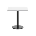 thumbnail image 5 of Flash Furniture 24'' x 30'' White Rectangular Laminate Table Top with Black 18" Round Table Height Base, 5 of 8