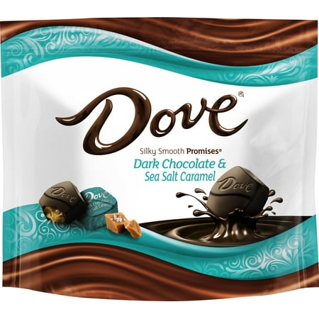 - Dove Silky Smooth Promises Dark Chocolate & Sea Salt Caramel Candy, 7.61 Oz.