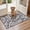 Leaves-Gray, variant on Doormat, Yamaziot 24"x36" Door Mat, Welcome Mat for Indoor Outdoor, Absorbent Non Slip Utility Doormat, Entrance Rug Dirt Trapper