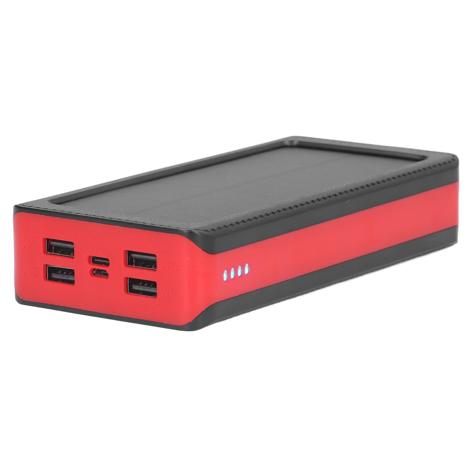 Garden Care External Battery Pack, 30000mAh Capacity 2 Charging Modes Solar Power Bank Portable for Emergency