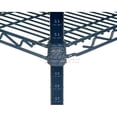 thumbnail image 3 of Nexel 5 Shelf Nexelon Blue Wire Shelving Unit Add On 72""W x 24""D x 74""H, 3 of 3