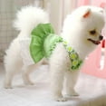 thumbnail image 2 of Dog Dresses for Small Dogs Girl Female Cute Plaid Dog Sundresses Puppy Cat Skirt Doggie Birthday Party Princess Dresses Pet Summer Clothes Apparel Costumes, 2 of 7