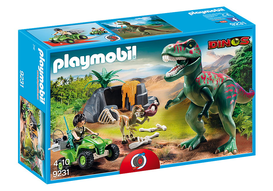 NEU & OVP Playmobil®  DINOS  9432  Forschermobil mit Stegosaurus 
