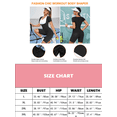 thumbnail image 5 of Sauna Suit for Women Sweat Vest Waist Trainer 3in 1 Full Body Shaper Workout Top with Sleeve Shorts, 5 of 5