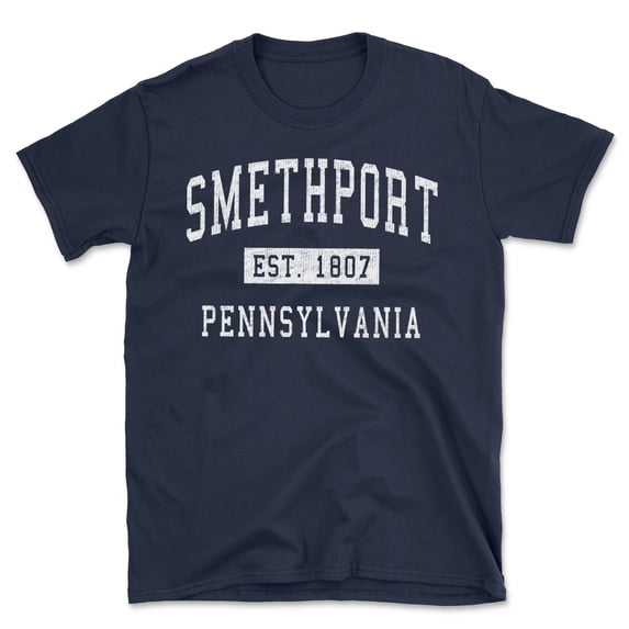 Smethport Pennsylvania Classic Established Men's Cotton T-Shirt