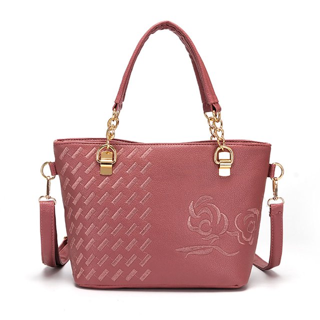 Sac à Main Fourre-Tout pour Femmes Mode Broderie Grande Capacité Sac Bandoulière