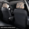 thumbnail image 5 of 2 PCS Car Headrest Cover, halloween pumpkin cats Soft Car Seat Head Rest Cover Protector Interior Car Accessories Seat Covers for Cars Truck Auto Only Covers, 5 of 8