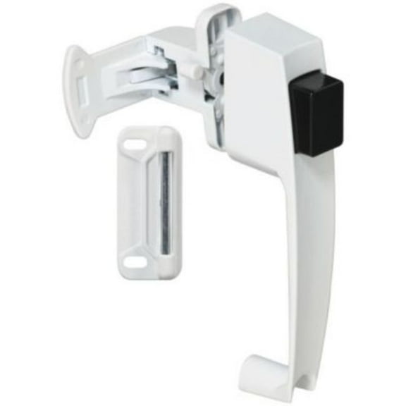 National Hardware V1316 Series N213-074 Pushbutton Latch, Zinc, 5/8 to 2 in Thick Door