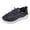 Black, variant on Graphic Walking Running Shoes for Women Men Unisex Lightweight Breathable Mesh Memory Foam Orthopedic Nursing Work Flat Sneakers Grey Size 8