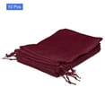 thumbnail image 3 of Velvet Drawstring Bags 7.87x9.84 Inch Gift Bags Jewelry Pouches Burgundy 10Pcs, 3 of 6