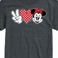 thumbnail image 3 of Mickey & Friends - Peace Love Minnie - Men's Short Sleeve Graphic T-Shirt, 3 of 5