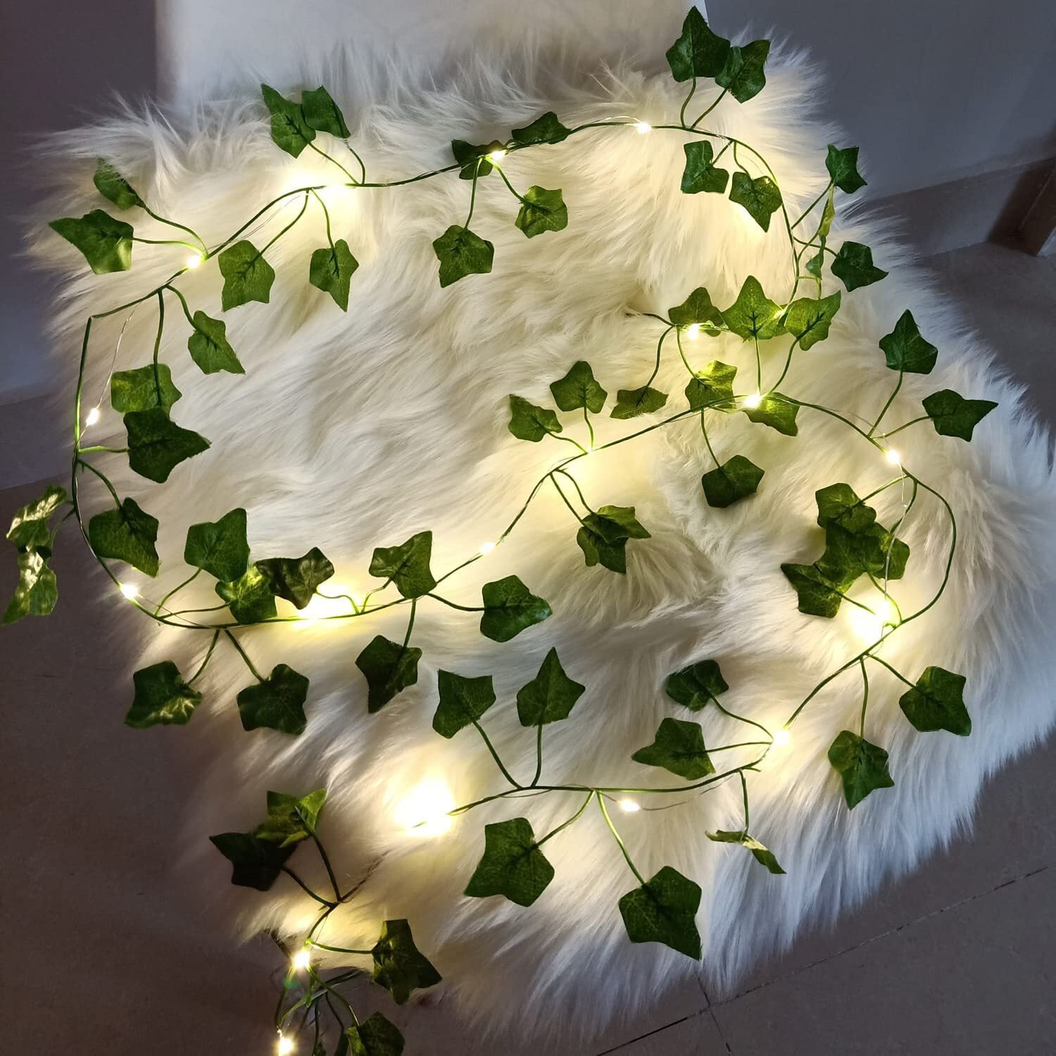 12Pack 84.7 Inch Artificial Vines For Bedroom Fake Ivy Vines For Room  Wedding Decor Fake Vines With Fake Leaves Artificial Ivy Garland Hanging  Vines For Wall Indoor Outdoor Decoration