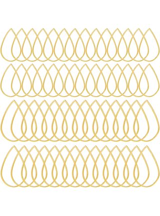 80pcs Beading Hoop Earrings for Jewelry Making,Round Beading Hoop Earrings  Bulk Jewelry Making Supplies Jewelry Finding Triangle Teardrop Earring with  Hoop for DIY Craft Earring Jewelry Making Earring 