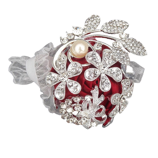 Ruban de Mariée Fleur de Poignet Fleur de Poignet Design Unique