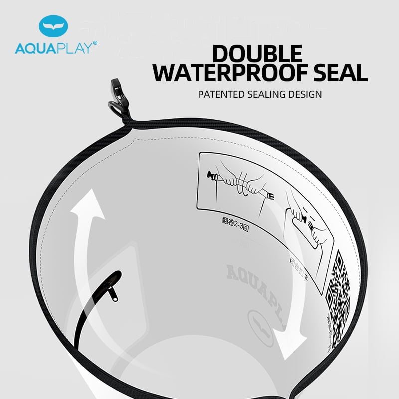 Waterproof Dry Backpack 15L - 100% Waterproof Dry Bag Roll Top Waterproof Backpack Sack Keeps Gear Dry for Kayaking Boating
