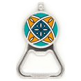 thumbnail image 1 of Morocco Style Geometry  Pattern Metal Beer Bottle Cap Opener Duty Stainless Steel, 1 of 3